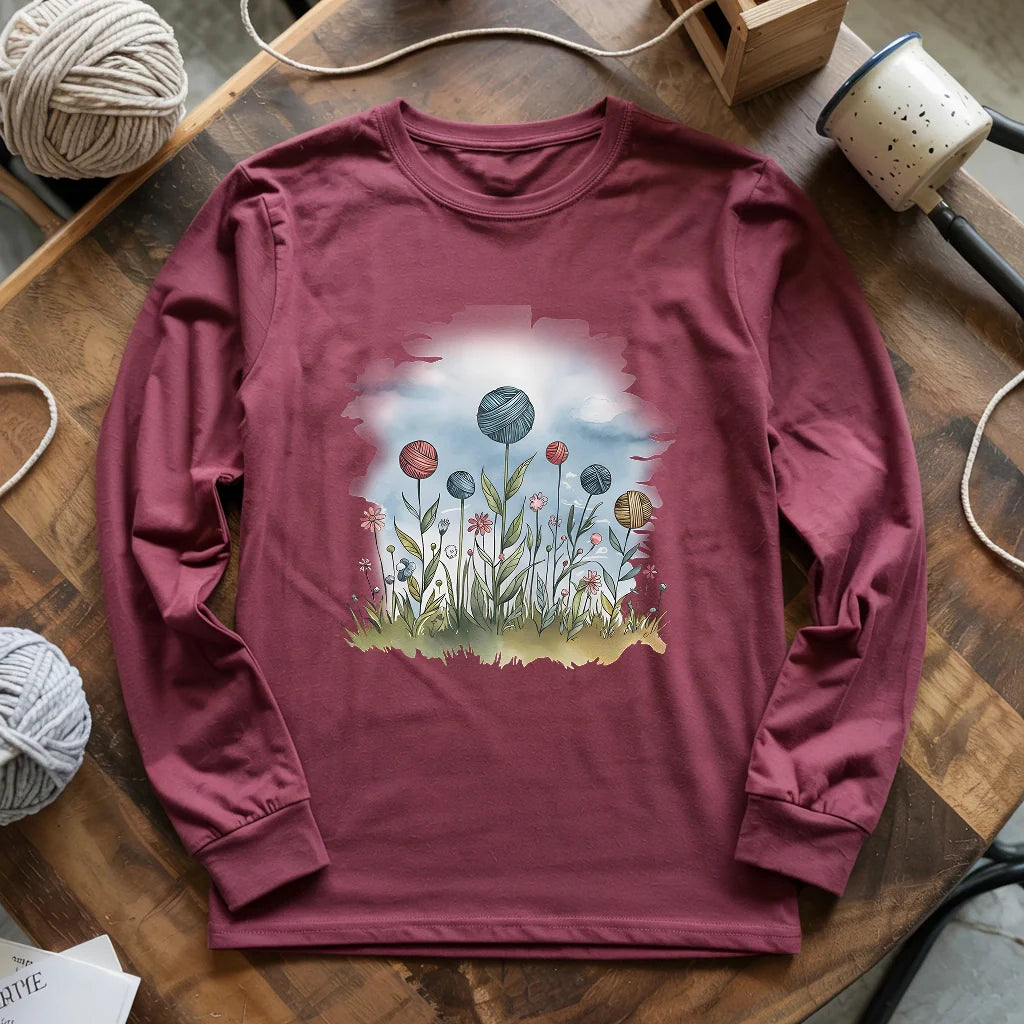 Yarn Field Long Sleeve T-shirt