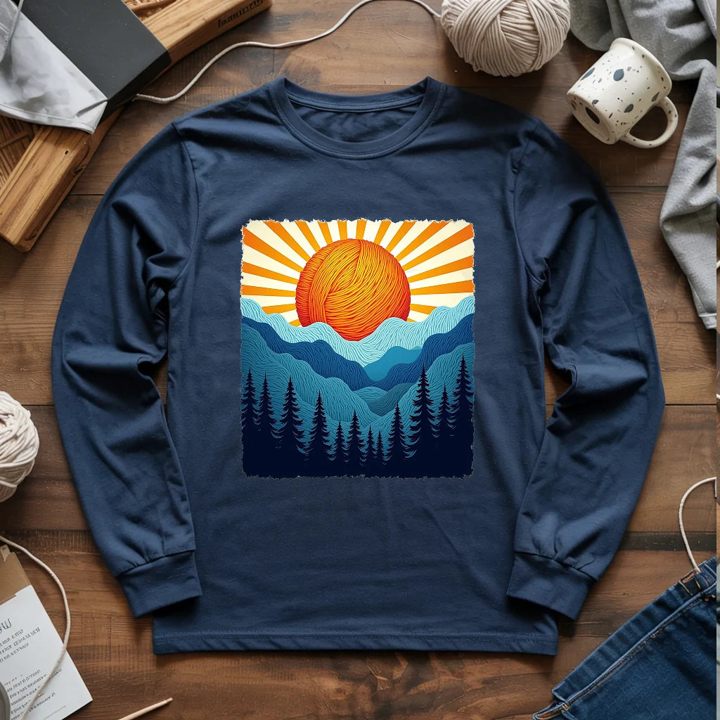 Yarn Sun Long Sleeve T-shirt