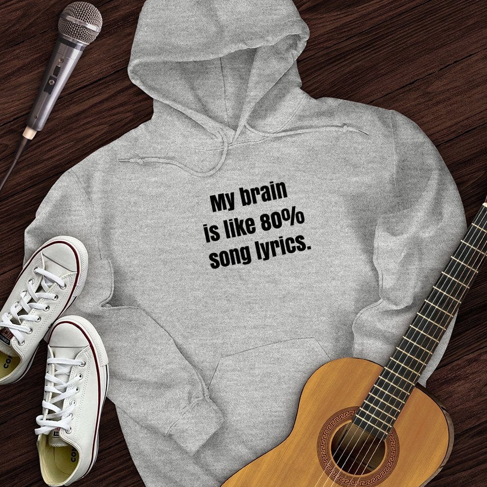 Brain of Lyrics Hoodie
