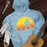 Bigfoot Dragging Guitar Hoodie