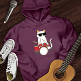 Drummer Cat Hoodie