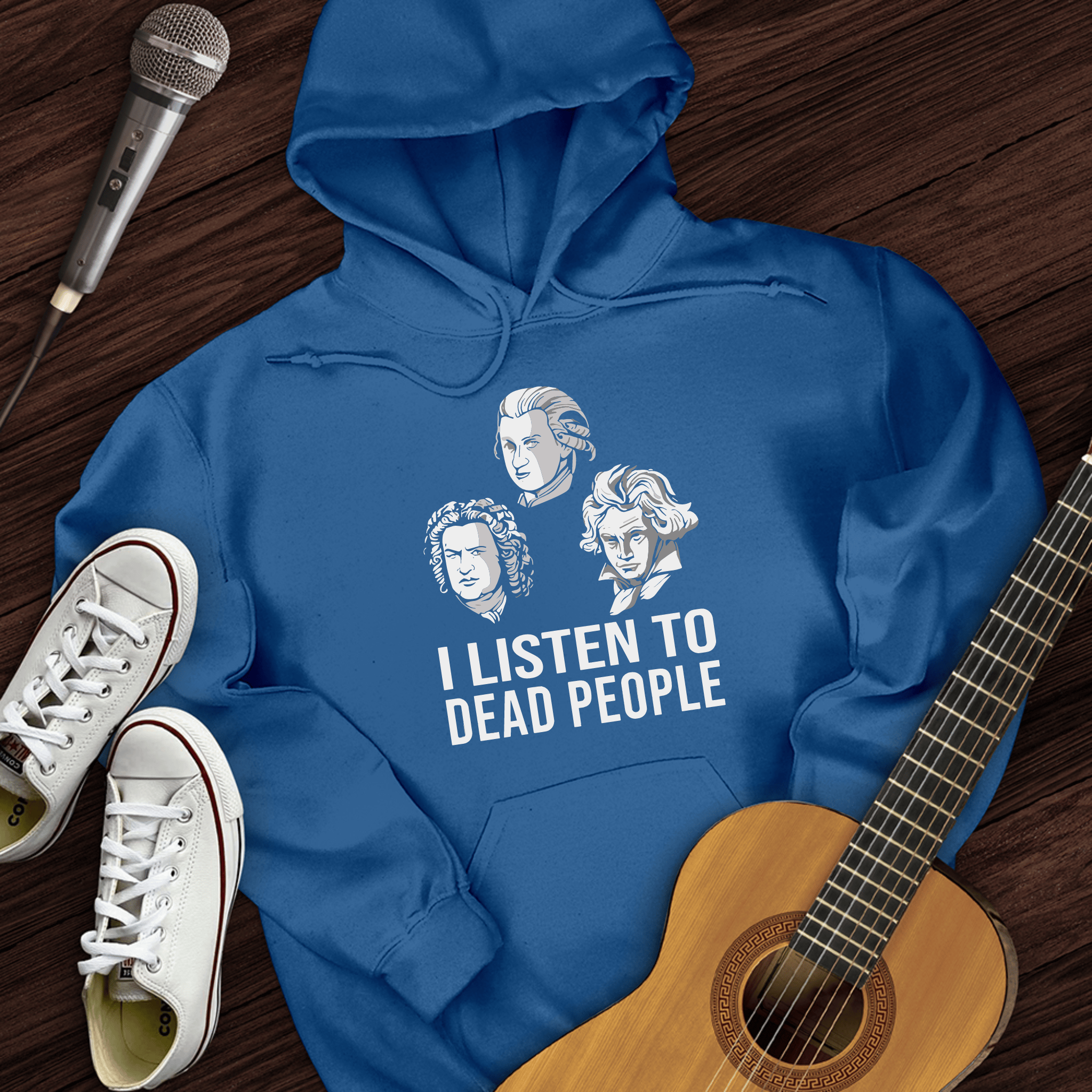 I Listen To Dead People Hoodie