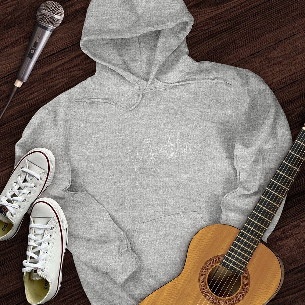 Drummer Heartbeat Hoodie