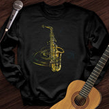 Colorful Sax Crewneck