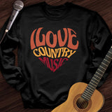 Country Music Love Crewneck