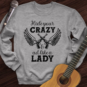 Act Like A Lady Crewneck