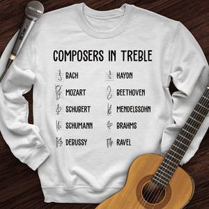 Composers In Treble Crewneck