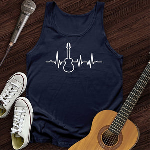 Guitar Heartbeat Tank Top
