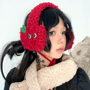 Red Apple Earmuffs