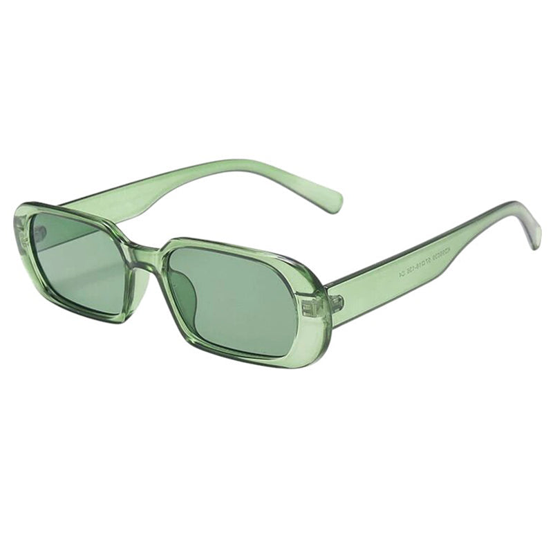 Sage Green Rectangle Sunglasses