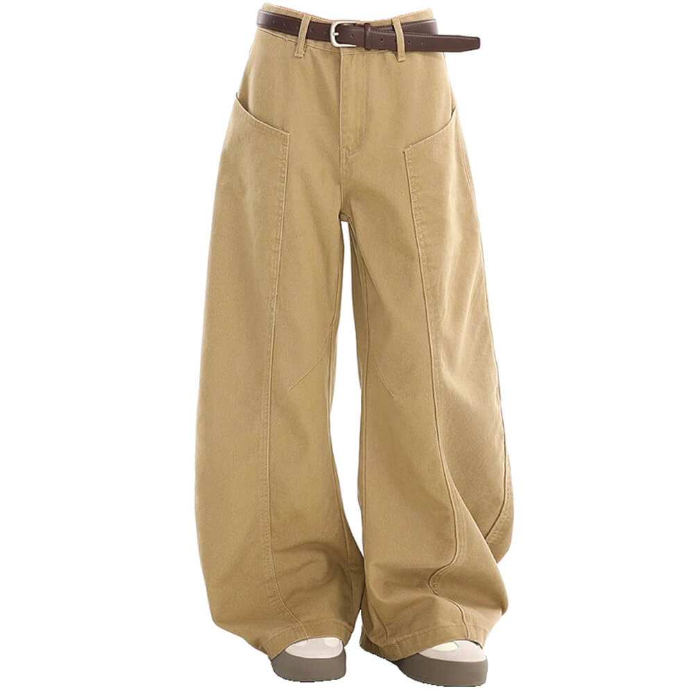 Skater Girl Baggy Denim Pants