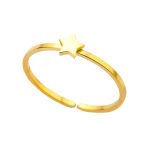 Star & Moon Aesthetic Ring