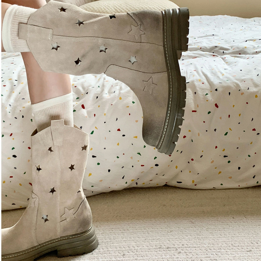 Star Cut-Out Boots