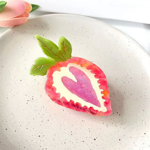 Strawberry Hair Claw Clip