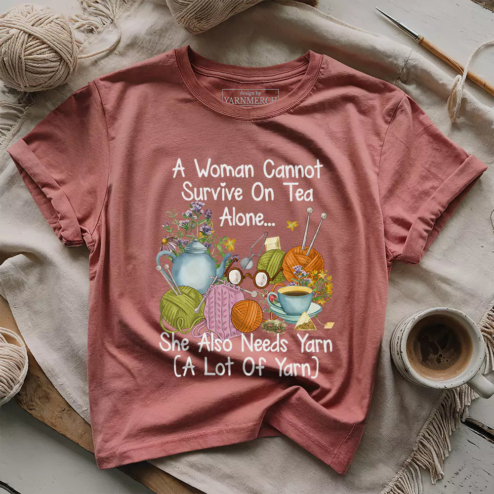 Tea & Yarn Lover T-shirt