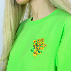 Van Gogh Sunflowers Tee