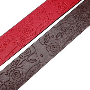 Secret Garden Leather Belt