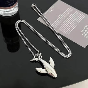 Whale Pendant Necklace