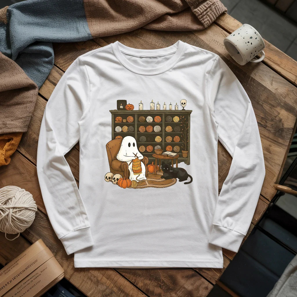 Boo Yarn Long Sleeve T-shirt