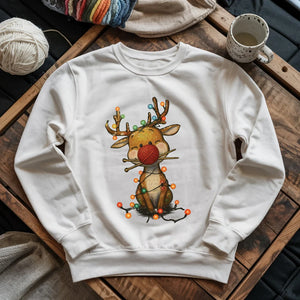 Knitmas Reindeer Sweatshirt