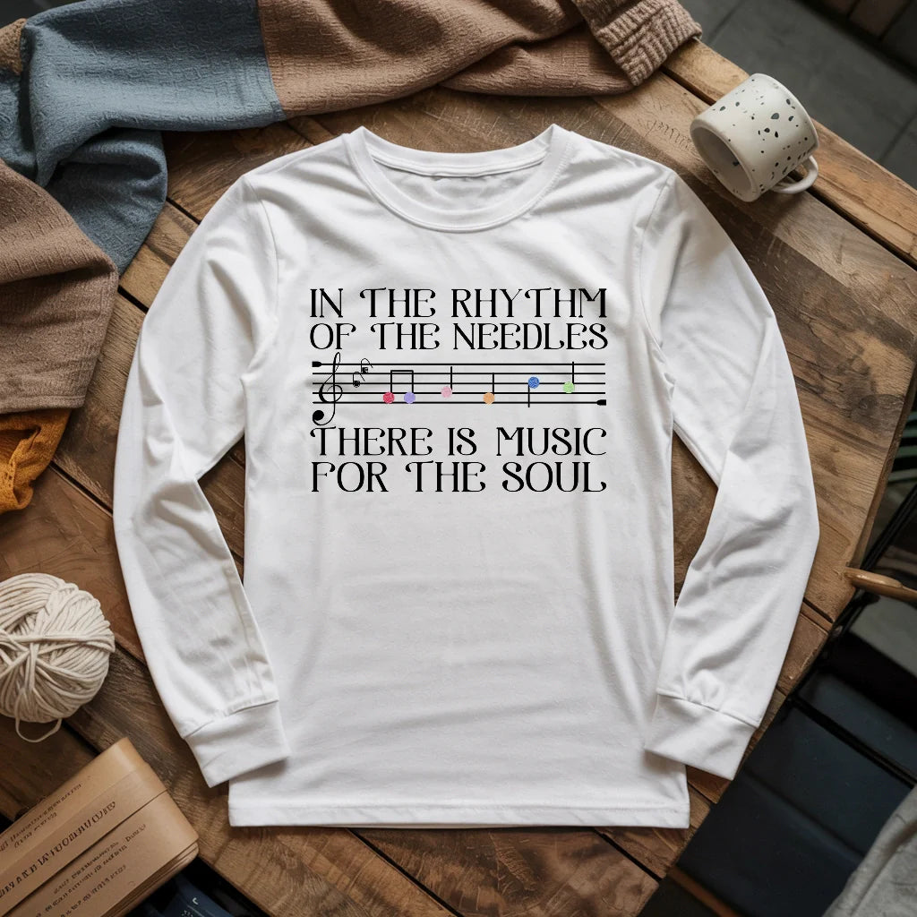 Rhythm of the Needles Long Sleeve T-shirt