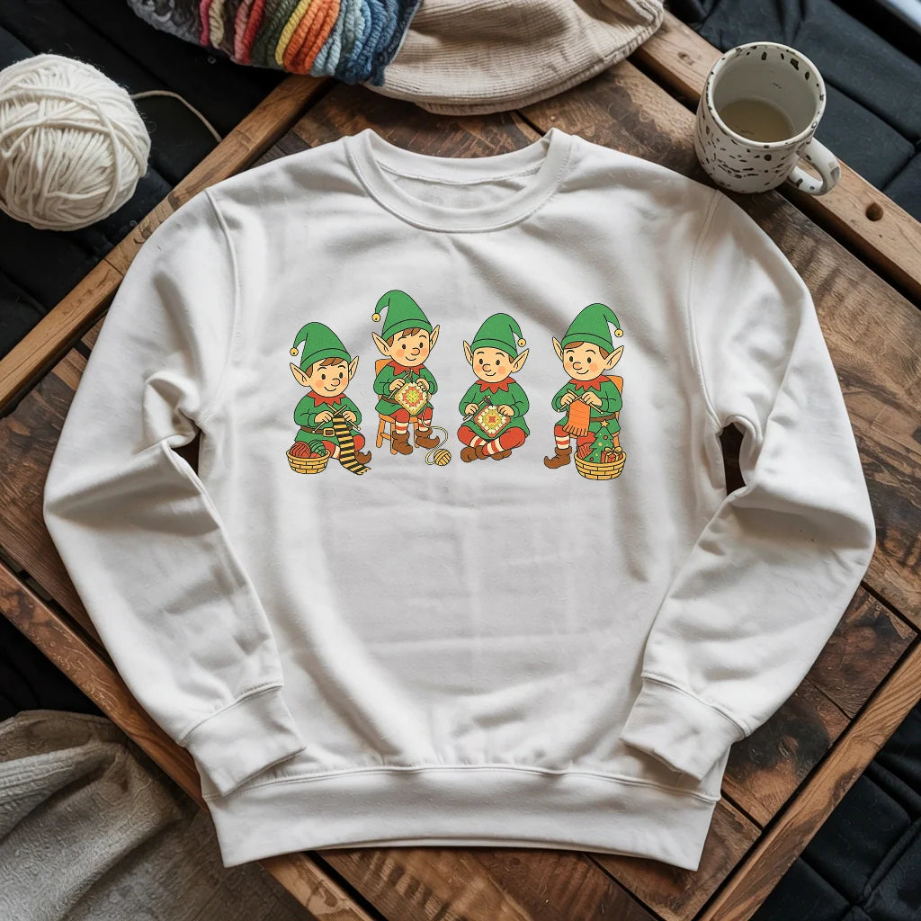 Santa’s Stitch Squad Sweatshirt