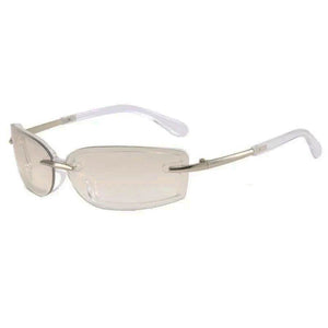 Run Your Game Rimless Sunglasses