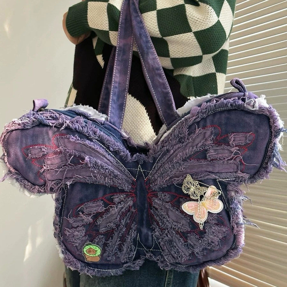 Y2K Butterfly Shoulder Bag