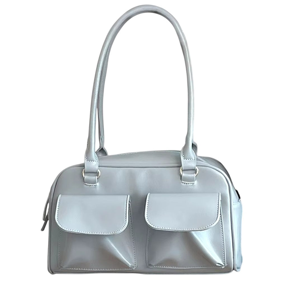 Y2K Double Pocket Shoulder Bag